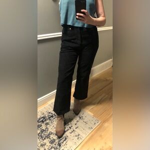 Re/Done Washed Black Cords